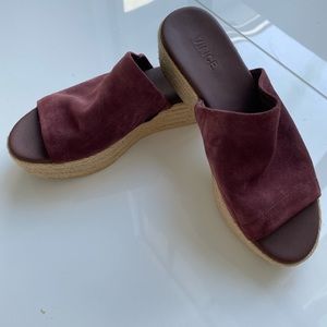 Vince Espadrille Platform Sandle